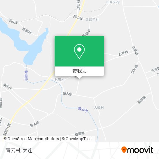 青云村地图