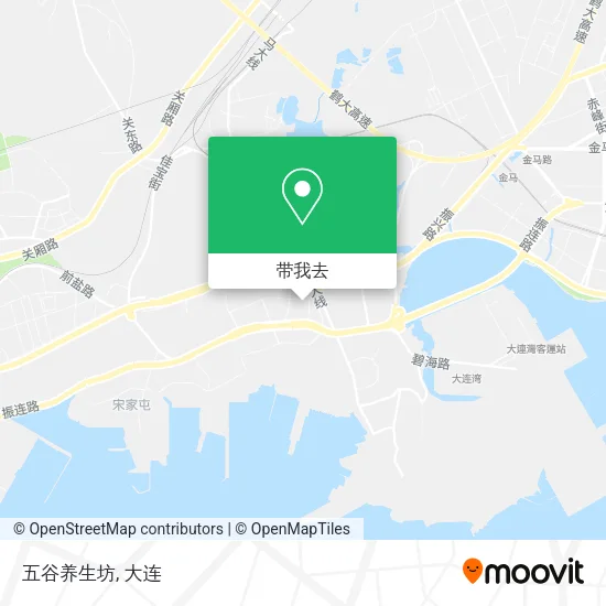 五谷养生坊地图