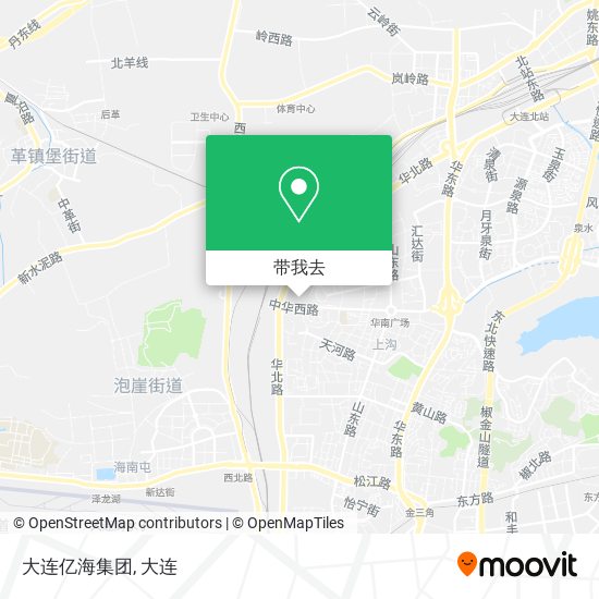 大连亿海集团地图