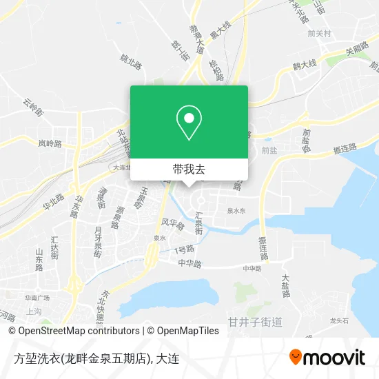 方堃洗衣(龙畔金泉五期店)地图