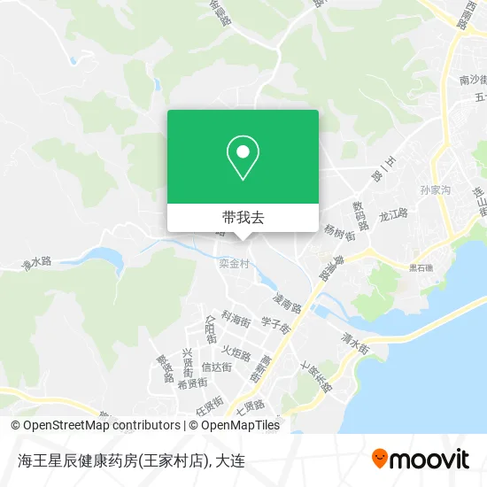 海王星辰健康药房(王家村店)地图