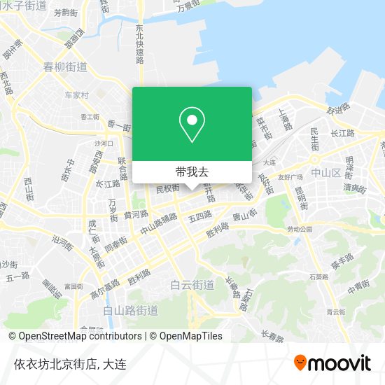 依衣坊北京街店地图