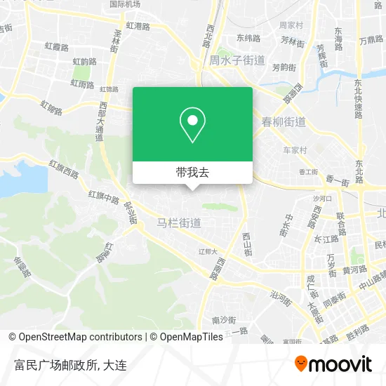 富民广场邮政所地图