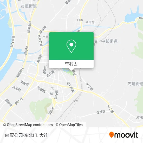 向应公园-东北门地图