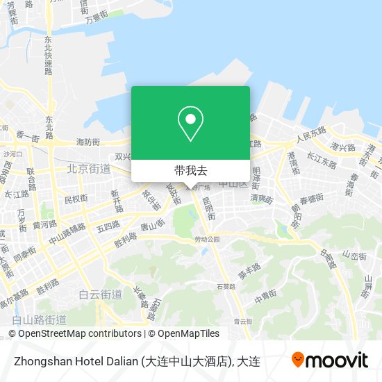 Zhongshan Hotel Dalian (大连中山大酒店)地图