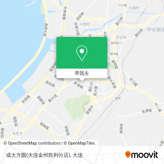 成大方圆(大连金州胜利分店)地图