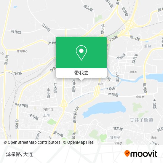 源泉路地图
