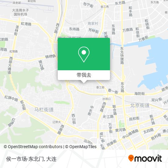 侯一市场-东北门地图