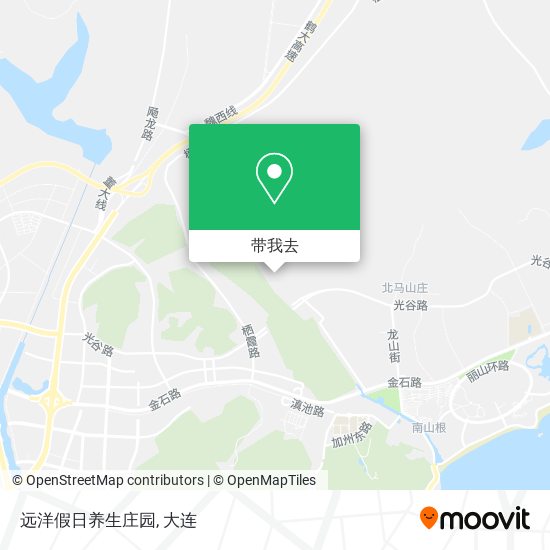 远洋假日养生庄园地图