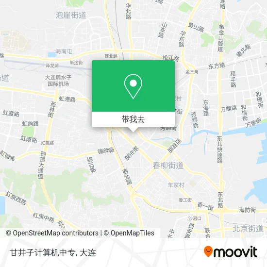 甘井子计算机中专地图