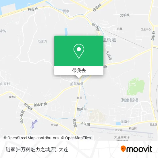 链家(H万科魅力之城店)地图