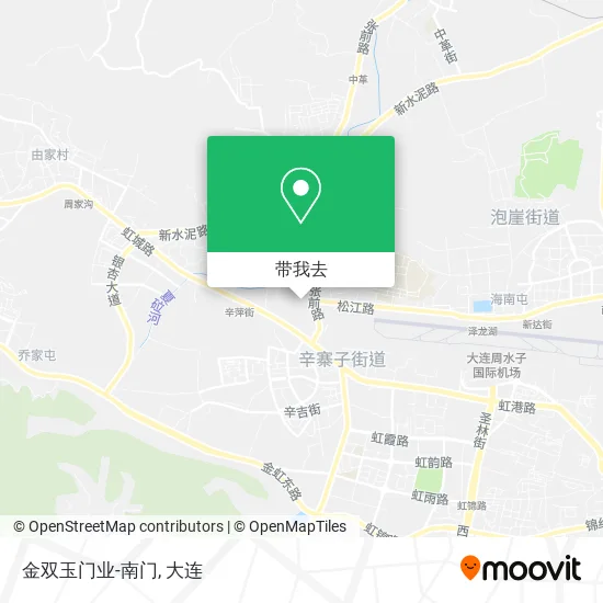 金双玉门业-南门地图