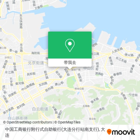 中国工商银行附行式自助银行(大连分行站南支行)地图