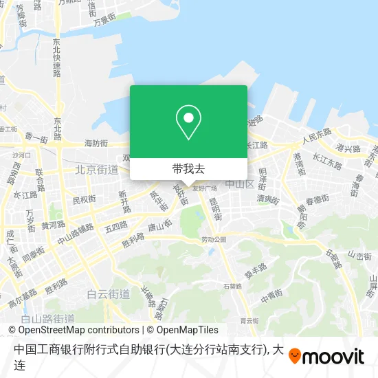 中国工商银行附行式自助银行(大连分行站南支行)地图