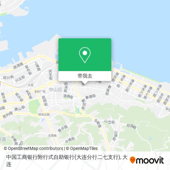 中国工商银行附行式自助银行(大连分行二七支行)地图