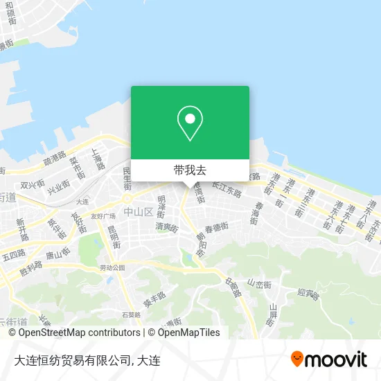 大连恒纺贸易有限公司地图