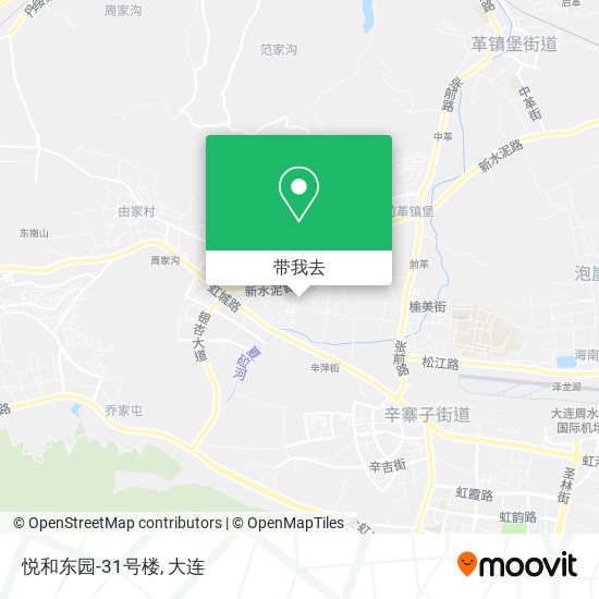 悦和东园-31号楼地图