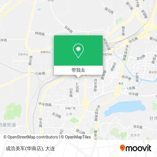 成浩美车(华南店)地图