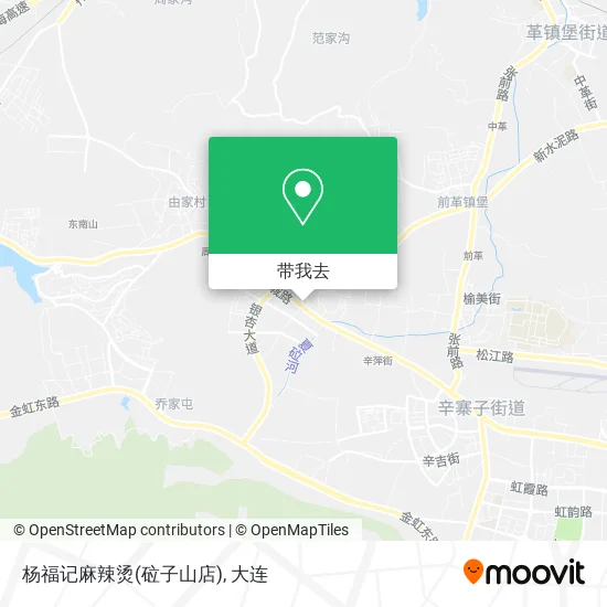 杨福记麻辣烫(砬子山店)地图