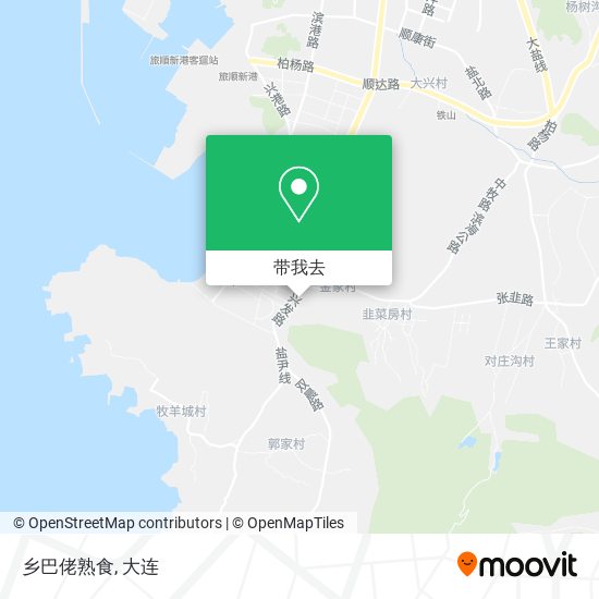 乡巴佬熟食地图
