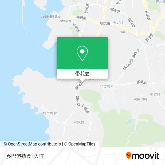 乡巴佬熟食地图
