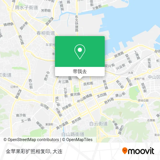 金苹果彩扩照相复印地图
