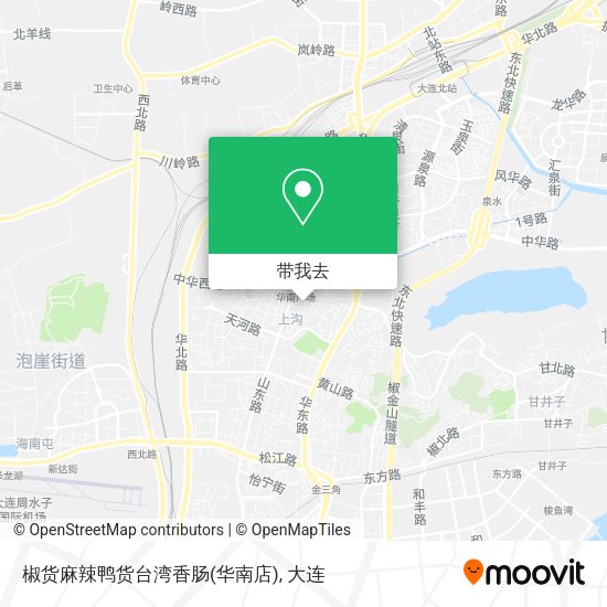 椒货麻辣鸭货台湾香肠(华南店)地图