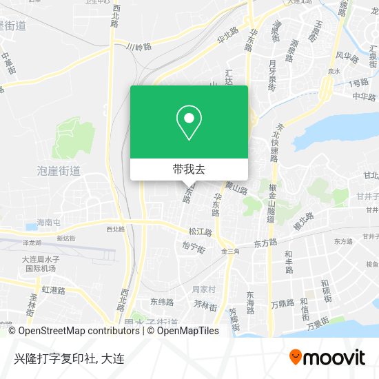兴隆打字复印社地图