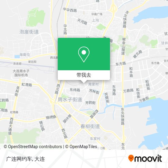 广连网约车地图