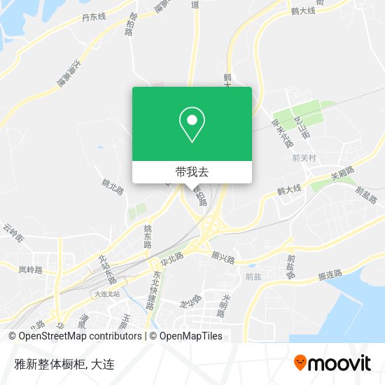 雅新整体橱柜地图