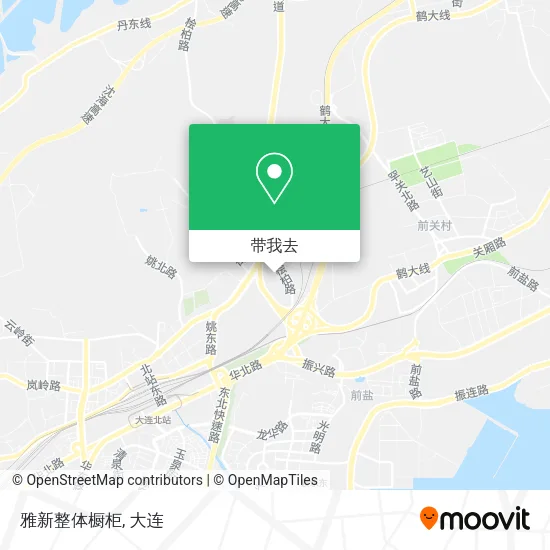 雅新整体橱柜地图