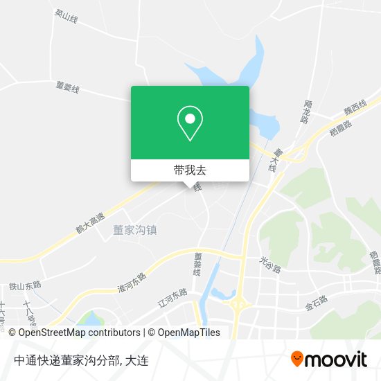 中通快递董家沟分部地图