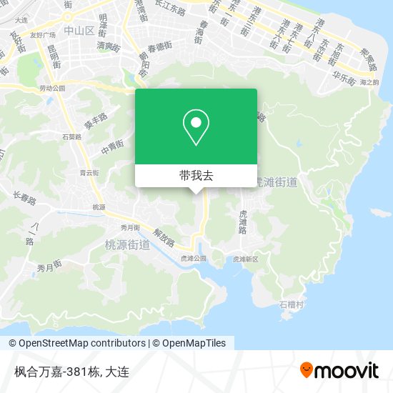 枫合万嘉-381栋地图