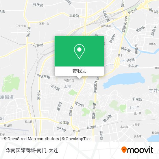 华南国际商城-南门地图