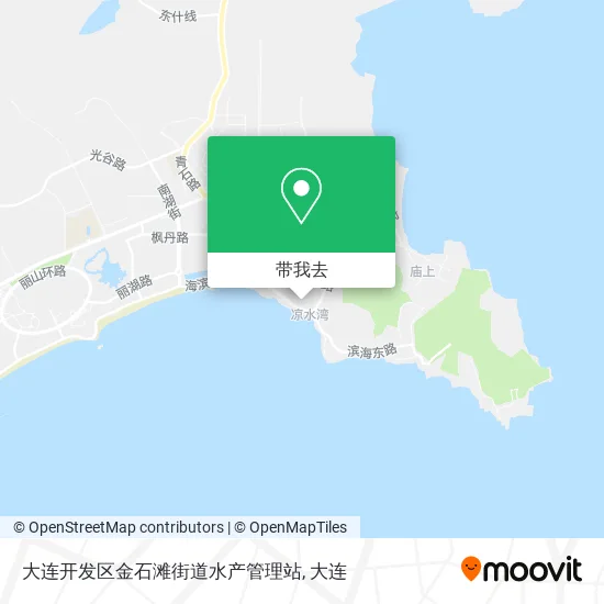 大连开发区金石滩街道水产管理站地图