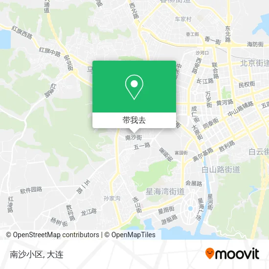 南沙小区地图
