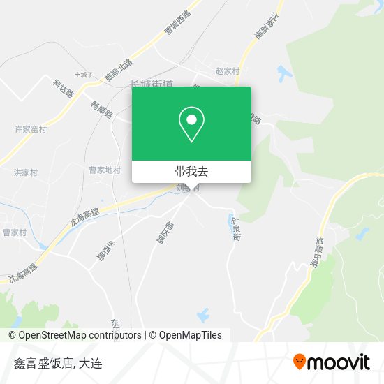 鑫富盛饭店地图
