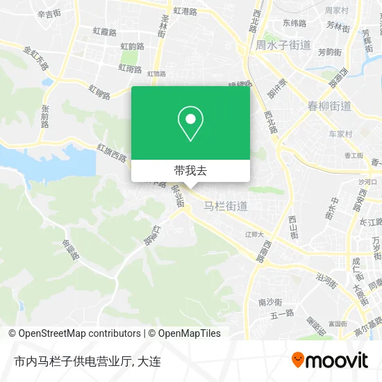 市内马栏子供电营业厅地图