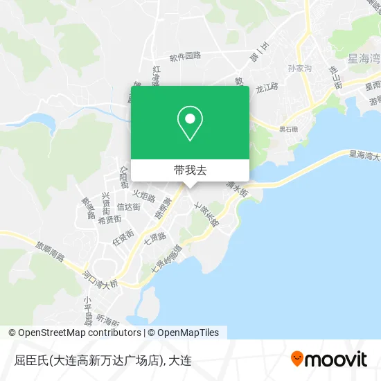 屈臣氏(大连高新万达广场店)地图