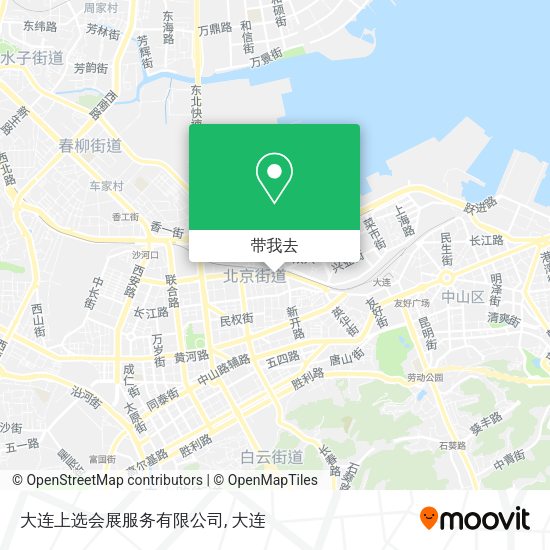 大连上选会展服务有限公司地图
