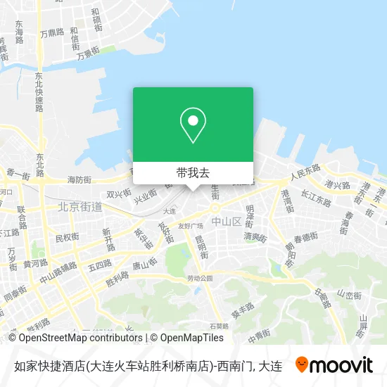 如家快捷酒店(大连火车站胜利桥南店)-西南门地图