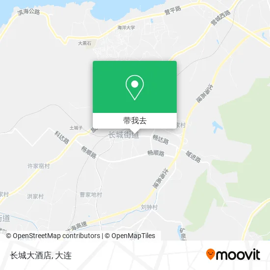 长城大酒店地图
