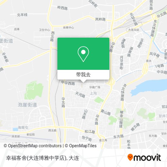 幸福客舍(大连博雅中学店)地图
