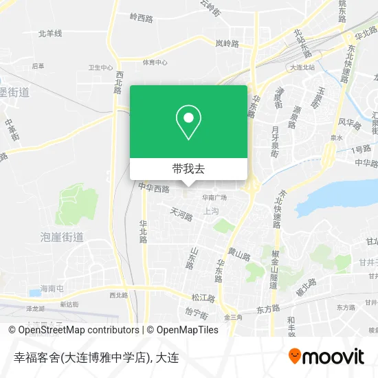 幸福客舍(大连博雅中学店)地图