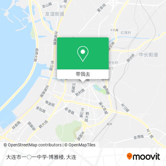 大连市一〇一中学-博雅楼地图