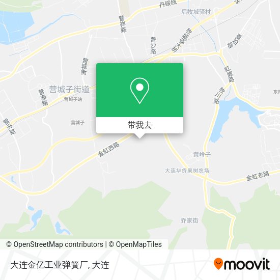 大连金亿工业弹簧厂地图