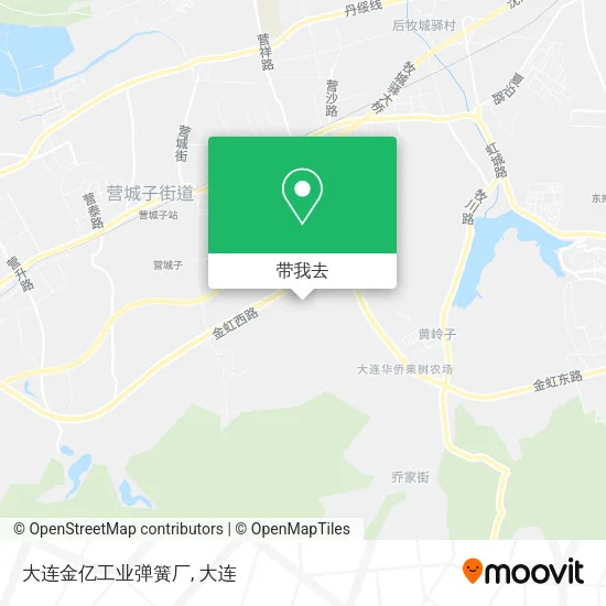 大连金亿工业弹簧厂地图