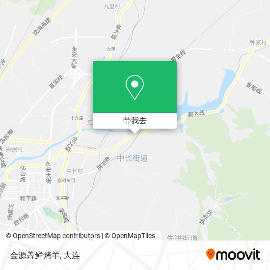 金源羴鲜烤羊地图