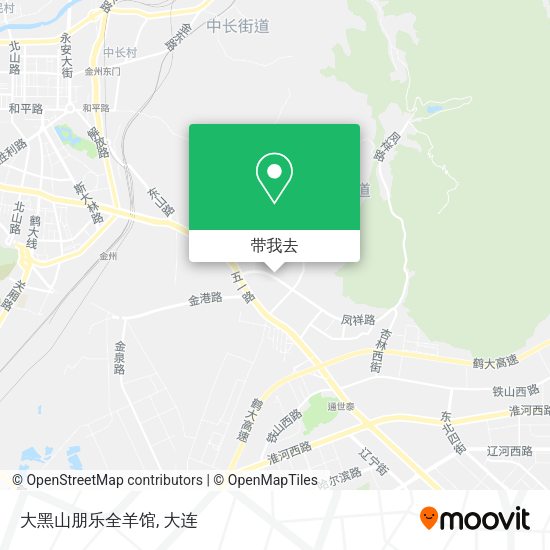 大黑山朋乐全羊馆地图