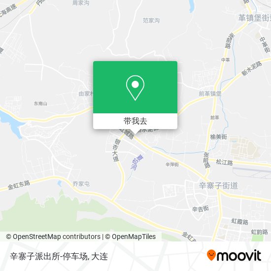 辛寨子派出所-停车场地图